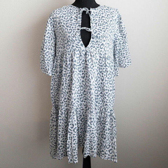 Emerson Fry India Collection Ladies Isla Dress Leopard Size M/L - Picture 3 of 8